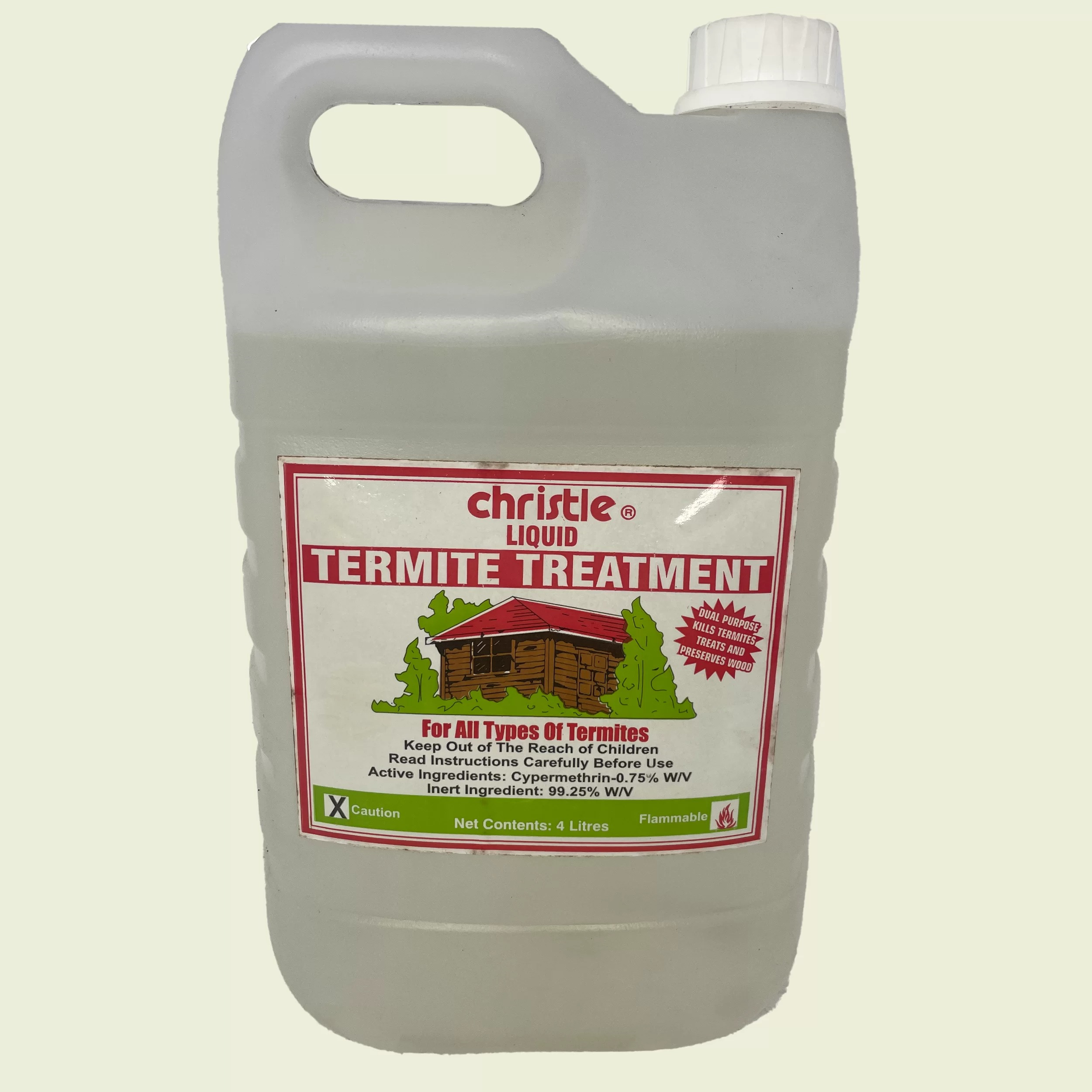 Christle Liquid Termite Treatment Is An Effective Solution For Eliminating Termites and Protecting Wood Structures From Future Infestations Christle Liquid Termite Treatment Is An Effective Solution For Eliminating Termites and Protecting Wood Structures From Future Infestations